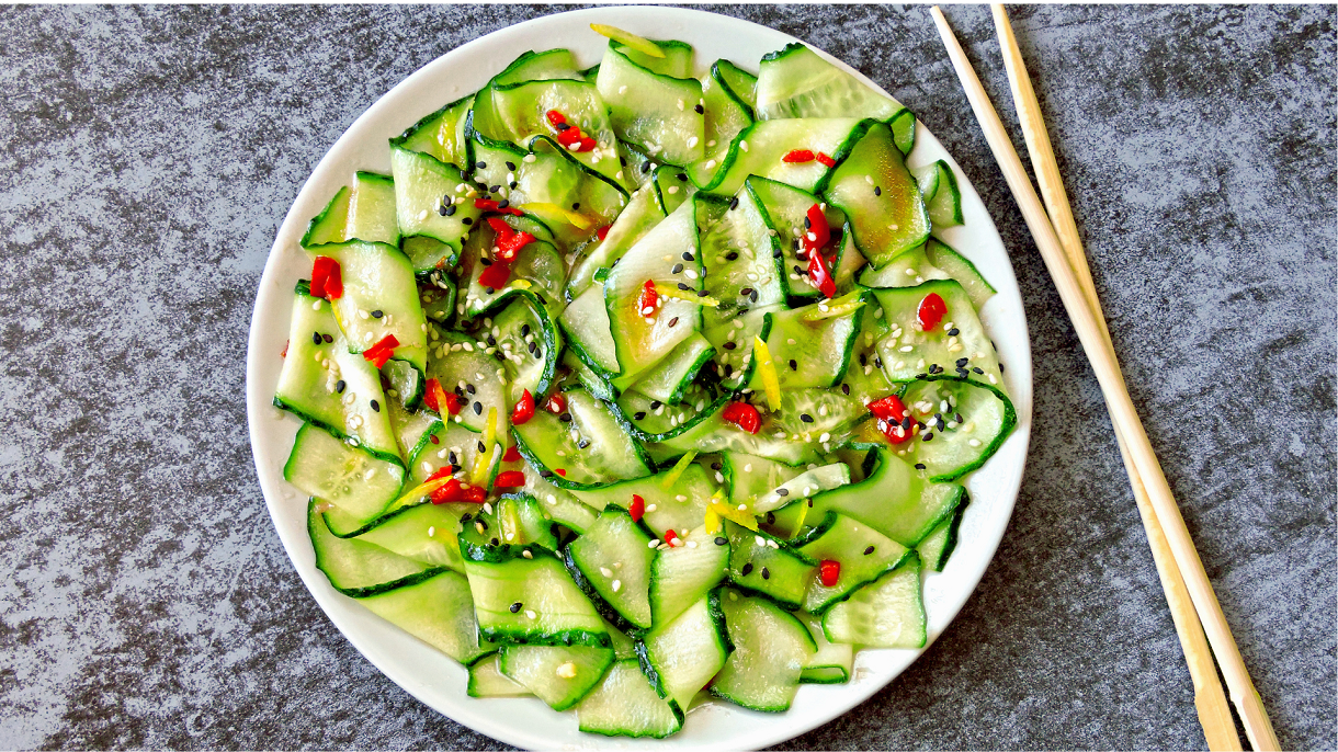 The Delightful Delicacy of Creamy Cucumber Salad: Health Benefits and Recipe.