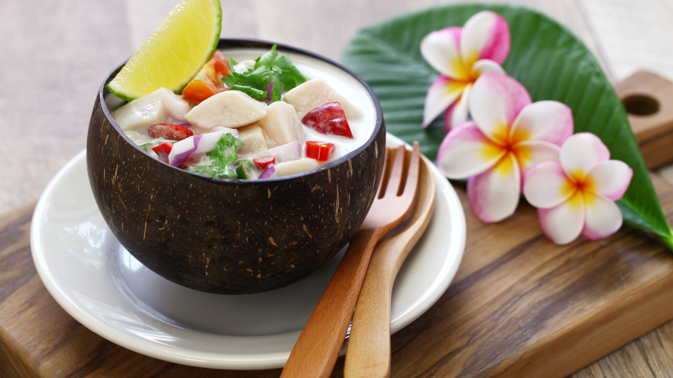 Exploring the Delights of Fijian Sea Grape Salad.