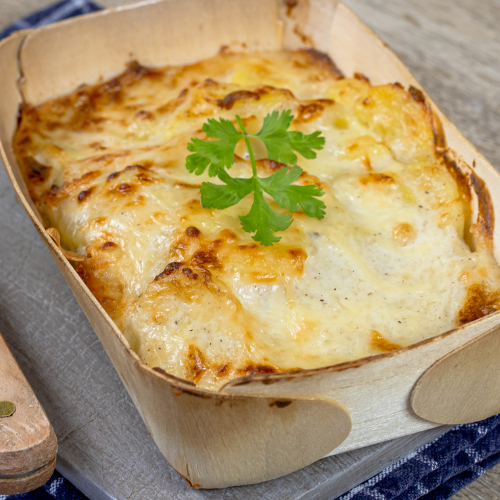 Gratin Dauphinois (Vegan Version): A Creamy Delight for Everyone.