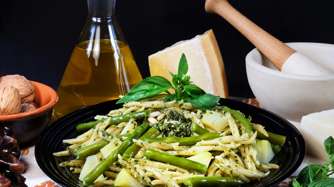 Traditional Trofie Pasta with Genovese Pesto: A Culinary Journey.