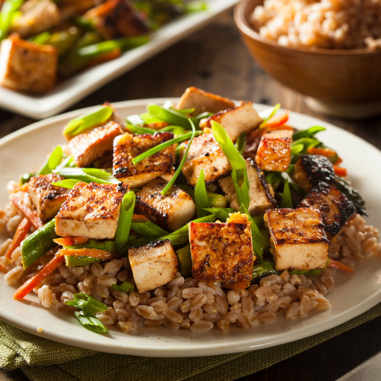 Black Pepper Tofu: A Flavorful Vegan Delight.