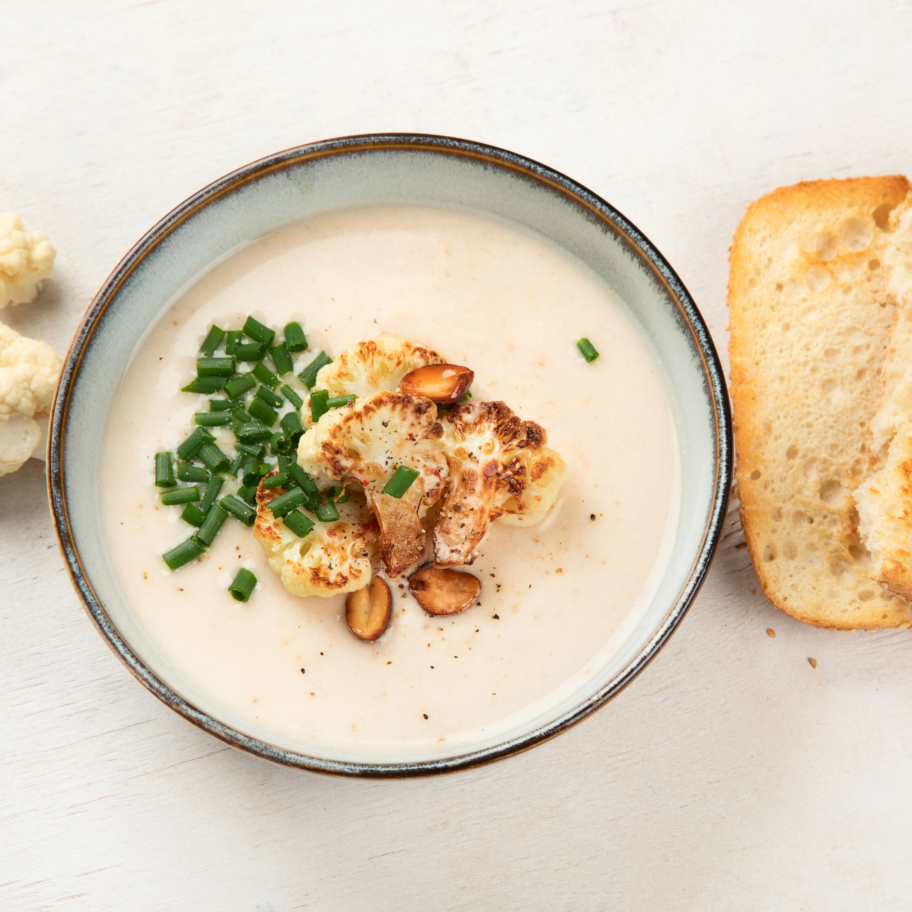 Authentic Vegan Cream of Mushroom Soup Recipe.