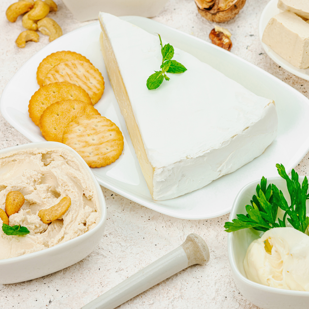 Homemade Vegan Cashew Camembert: A Creamy and Flavorful Dairy Free Delight.