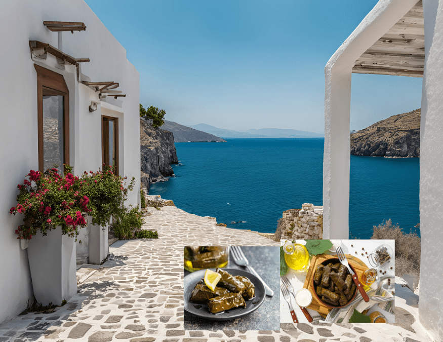 The Art of Greek Dolmades: A Journey Through Stuffed Vine Leaves.